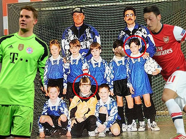 Ozil dan Neuer Ternyata Berkawan sejak SD dan SSB